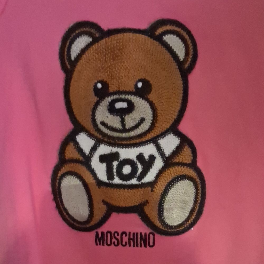 Moschino Pink Teddy Bear Kids Dress Size 2 Years - Picture 3 of 15